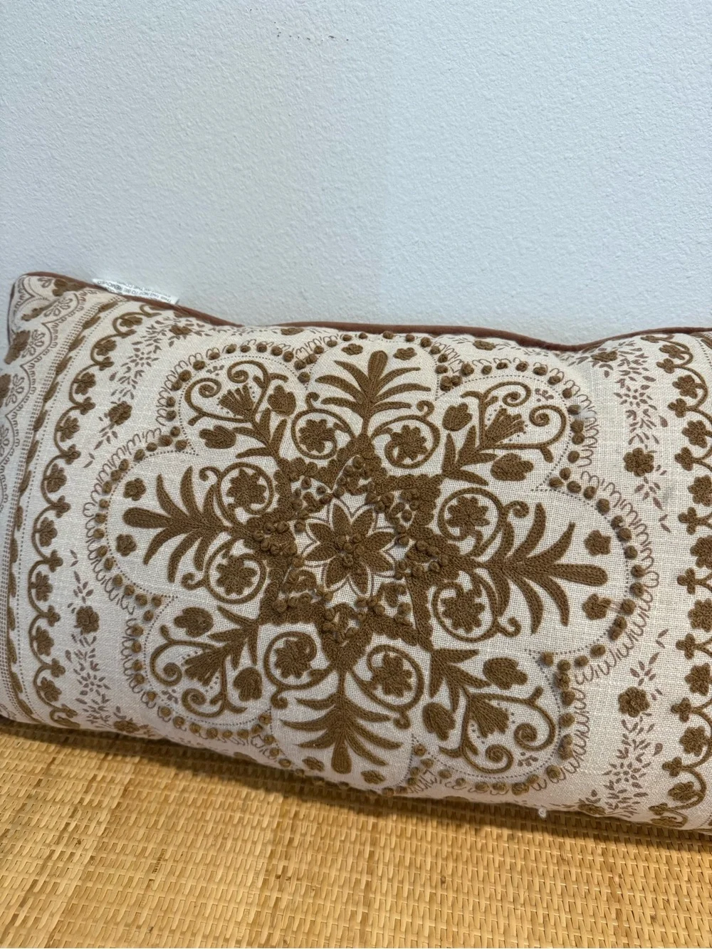 Anthropologie embroidered medallion